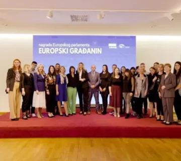 Udruzi “Vukovarski leptirići” uručena nagrada “Europski građanin”