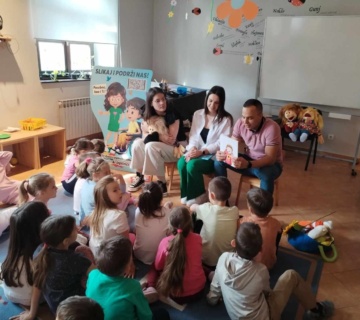 Radionica u Dječjem vrtiću Crvenkapica u Iloku