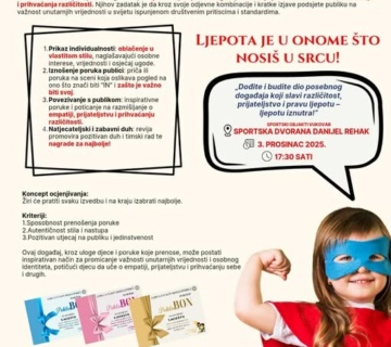 Scenska humanitarna modna revija “Budi svoj! Budi poseban!”