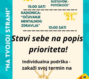 Projekt „Na tvojoj strani“ pruža besplatnu psihološku podršku roditeljima djece s teškoćama u razvoju i osoba s invaliditetom