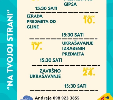 Stvarajmo zajedno – kreativne radionice za roditelje