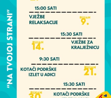 „Kotači podrške“ – pokrenimo se zajedno!
